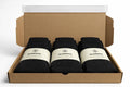3er Pack Sportsocken Performance Schwarz
