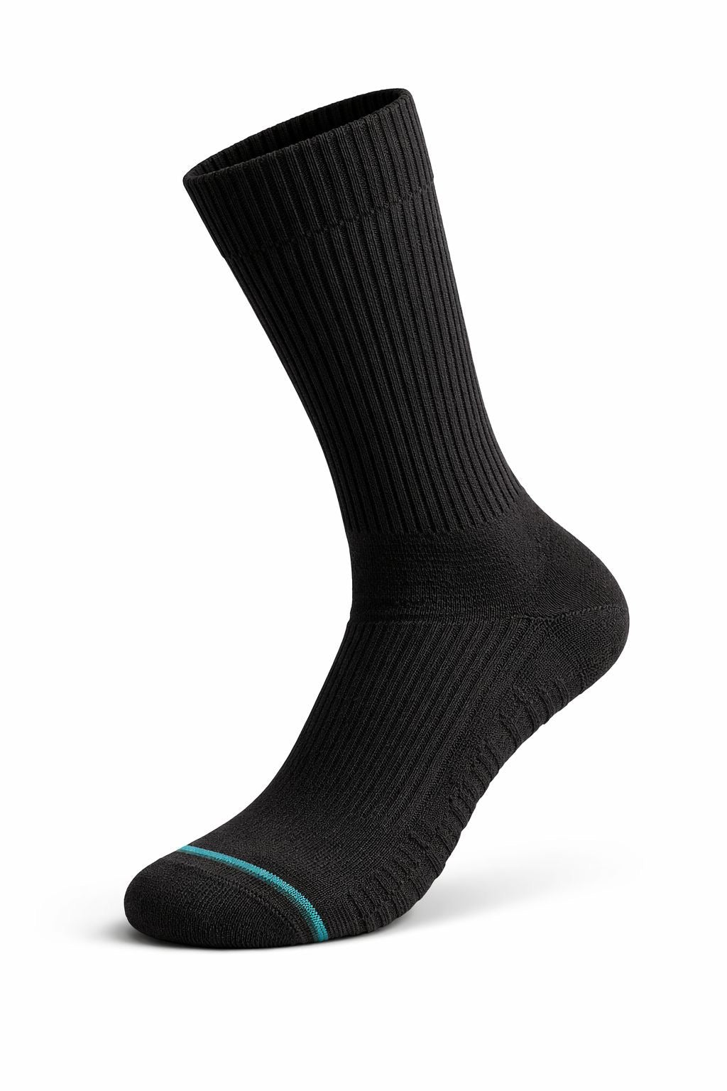 Laufsocken, High-Tec, Ultralight/Normal Cut/Pro, Schwarz/Weiß, EU39-45, Herren