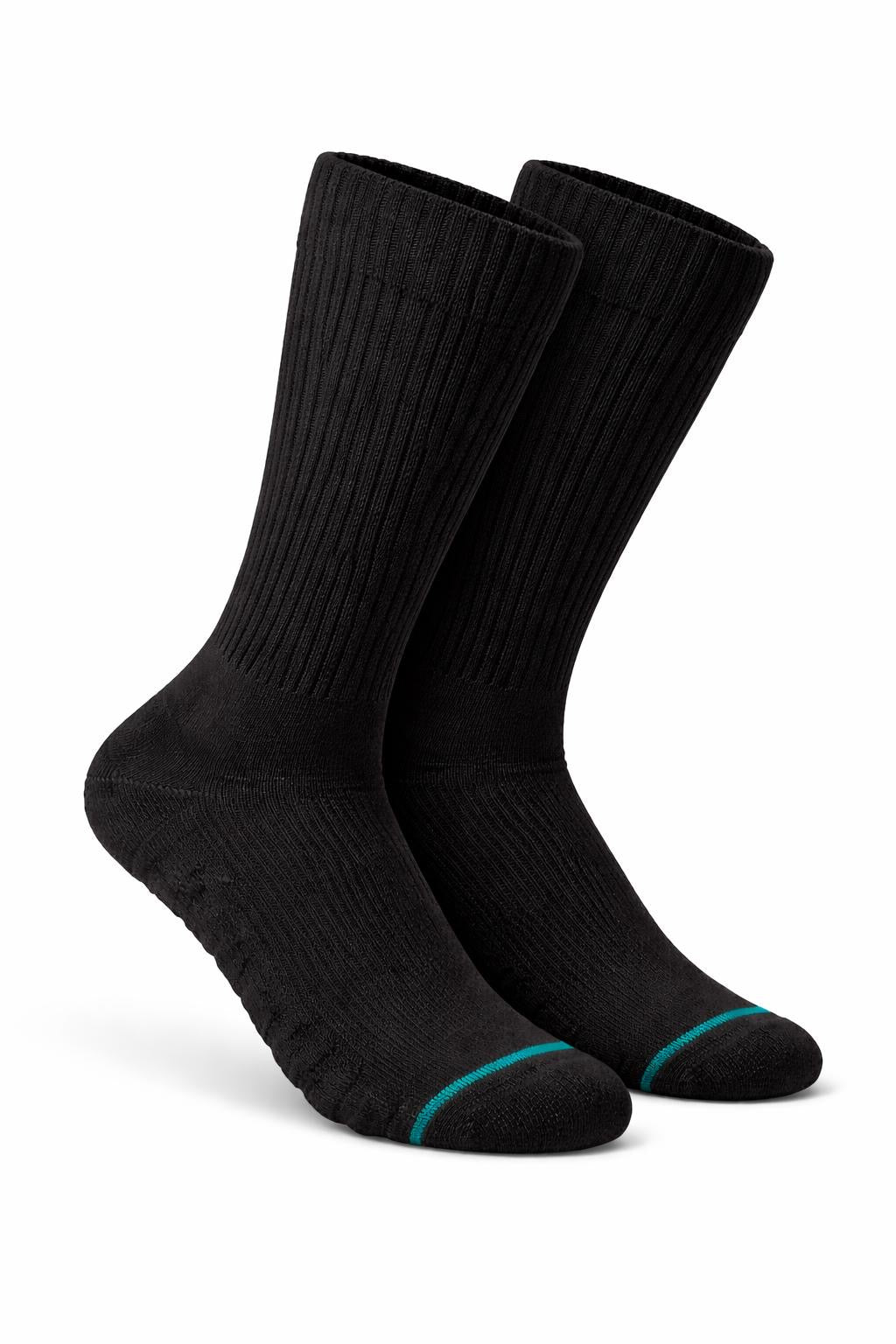 3 Paar Laufsocken Ultralight Pro – Schwarz/Weiß, Herren EU39-45