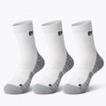 Ultralight Running Socks Sport – White/Black/Orange, Men EU40-44